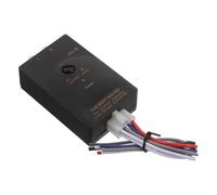 iplusmile Ph-2 Car Audio High to Low Rca Converter with Delay Function, 2-channel Speaker Line Output Adapter for Car Stereo Amplifier Subwoofer Compatible with Vehicle Audio Systems