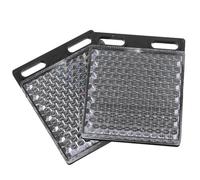 iplusmile Photoelectric Beam Reflector 2Pcs Sturdy Outdoor Retroreflective Panels for Extreme Weather Safety Applications