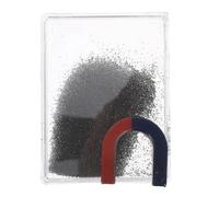 iplusmile Physics Science Magnets Kit Featuring Sturdy Iron Powder Box and U-Shaped Magnet for Electromagnetism Demonstrations in School Science