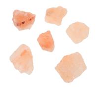 iplusmile Pink Salt Rock Chunks Natural Crystal Bulk for Aromatherapy Stone Bowl and Interior Decoration 2.2 Pounds 0.8-1.57 Inch