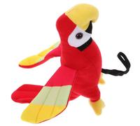 iplusmile Pirate Parrot Plush for Shoulder Companion for Pirate Costume for Themed Parties Halloween Cosplay and Tropical Luau Decorations
