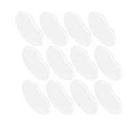 iplusmile Plastic Facial Shields 60Pcs Adhesive Eye Covers for Hair Salon Haircut and Dyeing