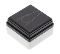 iplusmile Plastic Manicure Stamper for Nail Art Practice, White Plastic Material, Easy to Use Tool for Salon and Nail Art Practice