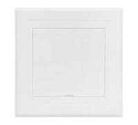 iplusmile Plastic Pipe Access Panel Cover 100mm X 100mm White Decorative Wall Access Panel for Bathroom and Toilet Drain Pipe Inspection
