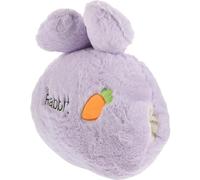 iplusmile Plush Cartoon Rabbit Doll Hand Warmer Pillow Purple Soft Plush Throw Cushion Sofa Decoration Winter Supply