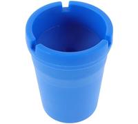 iplusmile Portable Mini Car Ashtray with Leakproof Plastic Bucket Design, Compact and Lightweight Cigarette Ash Holder for Vehicle Cup Holder Use at Home, Office, or Travel