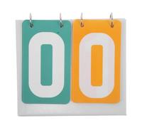 iplusmile Portable Mini Flip Scoreboard for Competitive Matches Stable and Secure Pvc Design, Bold Double Colour Contrast, Easy to Use Score Keeper for Volleyball Basketball and Football