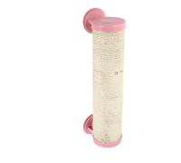 iplusmile Portable Pink Cat Scratcher Made of Sturdy Plastic and Sisal with Creative Design, Kitten Scratching Post Toy for Home Use to Keep Cats Engaged and Claws Healthy Random Color