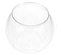 iplusmile Portable Plastic Goldfish Bowl Design, Small Desktop Fish Tank for Garden Or Office Use, Sturdy and Not Easy to Break Good View of The Interior