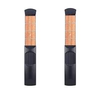 iplusmile Portable Pocket Guitar Practice Tool for Beginners 6 String 4 Fret Guitar Trainer with Plastic Surface and Wood, Easy to Carry with Carrying Bag for Practicing Chords