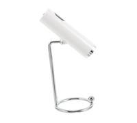 iplusmile Portable Rechargeable Nail Lamp with Stand Mini Handheld UV Light for Gel Nails LCD Display Uniform Light Distribution Fast Curing for Home and Salon Use