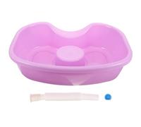 iplusmile Portable Use Elderly Basin Comfortable with for Shampoo Neck Position, Hair Wash Washing and Easy Bedside Bed Bound by Sick Adults