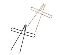 iplusmile Practical Sheet Music Holders Steel Music Note Clips to Prevent Page Falling 2pcs for Piano Scores and Newspapers for Lectures and Windy Environments