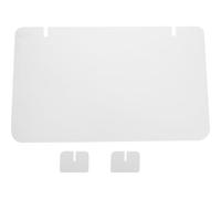 iplusmile Privacy Divider for Student Desks and Office Desks, Pvc Material Included Base, Easy to Clean and Stable Placement, Suitable for Classroom and Cafeteria Tables