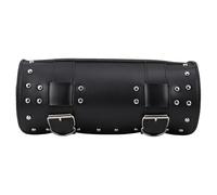 iplusmile PU Leather Motorcycle Tool Bag Motorbike Tail Storage Bag | Secure Attachment, Easy Installation, Weather Protection, Frame Beam Fit, Seat Area Use, Weekend Outings