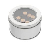 iplusmile Pure Brass Guitar Bridge Pins Set of 6 for Acoustic and Classical Guitars Iron Storage Box Compatible Bone Bridge Pins