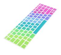 iplusmile Rainbow Pattern Laptop Keyboard Cover Silicone Protector Compatible with Hp Pavilion 14 Flexible Dust Resistant Keyboard Skin for Study and Work