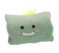 iplusmile Rechargeable Hot Water Bottle with Detachable Soft Plush Cover Lightweight Hand Warmer Pillow for Winter Heating Skin Friendly Washable Cloth Case Cute Dinosaur Design