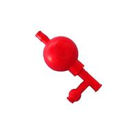 iplusmile Red Three-way Quantitative Pipette Suction Bulb Accessory Lightweight Handy to Carry for Chemistry Laboratory and Agricultural Research Assorted style