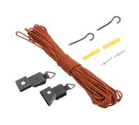 iplusmile Reed Shade Lifting Mechanism with 16m Blind Cord, Blind Pulley System Components and Silent Lifting System for New Builds