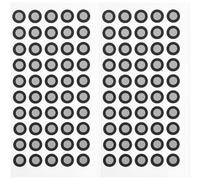 iplusmile Reflective Film Marking Points Pet Material Reference Marker Points for 3d Scanner 2 Sheets Excellent Durability and Light Weight Suitable for Reverse Engineering and Inspection
