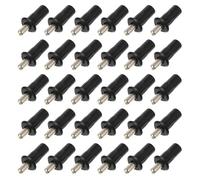 iplusmile Repair Plantation Shutters Bolts 1 Inch Iron Telescopic Pins 30 Pieces Spring Loaded Replacement Pins for Window Shutter Louvers and Furniture