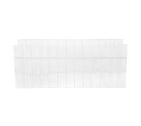 iplusmile Replaceable Acrylic Handmade Soap Mold Dividers with 12+2 Silicone Separator Boards for Cold Process Soap Making for Craft Supplies