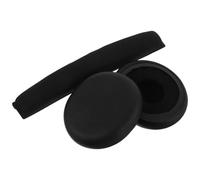 iplusmile Replacement Over-ear Headphone Pads and Earpad Covers Set Compatible with Logitech H800 Wireless, Soft Ear Cushions and Headband Protector for Gym and Daily Use