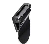 iplusmile Rust Resistant Bathroom Foot Rest Pedal Black Aluminum Slip Grip Holder for Shower and Tub Balancing Aid for Safe Shaving and Footwear Assistance