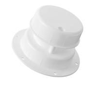 iplusmile Rv Roof Vent Cap Replacement Durable Plastic Plumbing Vent Cover for Camper Yacht Trailer Ventilation Odor Elimination Enhanced Air Circulation Fit White