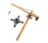 iplusmile Scale Diecast Crane Truck with Manual Lifting Function for Educational Construction Vehicle for Early Learning and Motor Skill Development Realistic Engineering Model for Boys