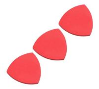 iplusmile Set of 3 Red Leather Ukulele Picks for Finger Playing, Practical Design to Sound Quality, for Ukulele and Guitar Players