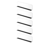 iplusmile Shelf Dividers and Pvc Material for Stores with Magnet 5pcs Efficiently Classified Commodity Dividers for Supermarket Shelf Organization for Shopping Mall and Store Racks
