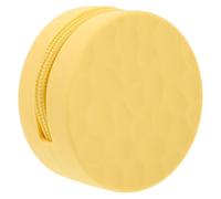 iplusmile Silicone Coin Purse Mini Wallet Zipper Round Headphone Cable Holder for Boys and and Women Practical Travel Storage Bag