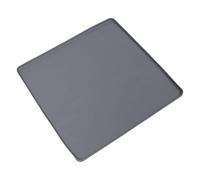 iplusmile Silicone Dishwasher Drip Tray 60x60cm Waterproof Non-slip Leak-proof Pan with Raised Edges Grey for Kitchen Counter and Washing Machine Protection