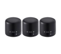 iplusmile Silicone Wine Plug Stoppers 3Pcs with Rotary Lock for Airtight Sealed Storage, Leak-Resistant Bottle Sealer, Compact Design for Home and Party Use