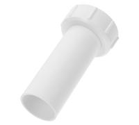 iplusmile Sink Drain Pipe Converter and Sink Connector with 1-1/4 Inch Thread to 32Mm Straight Plastic Hose Fitting for Kitchen Plumbing Support Structure, Sturdy and Easy Installation