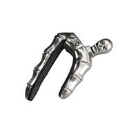 iplusmile Skull Head Guitar Capo Portable Clip for Acoustic Electric Ukulele Easy Adjust Mechanical Clamp Scratch Resistant Halloween Festival Design