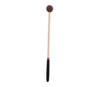iplusmile Small Rubber Hammer Drum Mallet with Comfortable Grip and Wooden Handle, Easy to Control Sound Bowl Accessory for Music Classes and Teaching