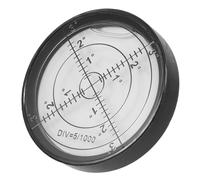 iplusmile Small Spirit Level Bubble Level Precision Acrylic Circular Bubble Measuring Tool for Builders and DIY High Accuracy with Glass Surface