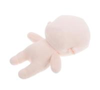 iplusmile Smooth Fabric Doll Blank Body for DIY Crafting Soft Plush Cotton Flexible Rag Doll Making Supplies for Creative Play and Custom Design
