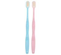 iplusmile Soft Bristle Adult Toothbrush 2pcs Extra Fine Manual Toothbrushes for Gum Care Sensitive Teeth Cleaning for Daily Oral Hygiene