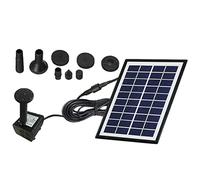 iplusmile Solar Powered Floating Fountain Pump for Garden Outdoor Miniature Water Feature Aerobic Fish Tank Pool Decoration Automatic Operation Durable Material No Batteries Needed