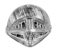 iplusmile Sparta Warrior Hat Cosplay Helmet Roman Knight Headwear Plastic Warrior Helmet for Boys Party Dress-Up and Festival Performance