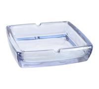 iplusmile Square Glass Ashtray Generous Capacity Smooth Edges Easy Cleaning for Parties and Family Gatherings