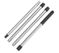 iplusmile Stainless Steel 4-Section Mop Stick Replacement Rod with American, German, Italian Thread Compatible Household Mop Pole Handle for Cleaning Tools