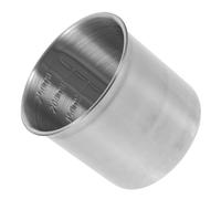 iplusmile Stainless Steel Baking Measuring Cup with Clear Scale Food Friendly Multifunctional Container for Rice Water and Wet Dry Ingredients Pragmatic Kitchen Tool