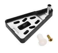 iplusmile Stainless Steel Fridge Freezer Door Hinge Replacement with Anti-fall Security, Universal Compatibility, 11x7x4cm, for Home Appliance Refrigerator and Freezer Door Repair