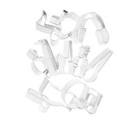 iplusmile Stainless Steel Music Note Cookie Cutters Biscuit Fondant for Baking Sandwiches Fruit Cheese Creative DIY Cake Decoration for Parties and Recitals