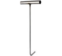 iplusmile Stainless Steel T-Hook Meat Hook Butchers Drain Cover Lifting s Manhole Cover Manhole Lid Rolling Door Drain Grate Tool Pulling Rebar Storm